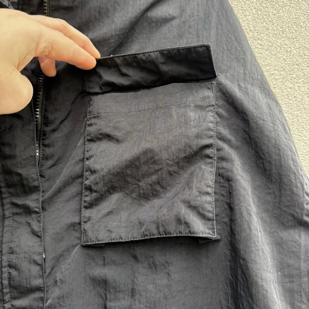 NIKE Woven Field Jacket women’s Medium black sportswear essential - Picture 6 of 10